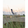 Crespo Chair AL/215 in Dark Grey