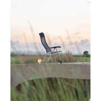 Crespo Chair AL/215 in Dark Grey