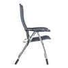 Crespo Chair AL/212 in Dark Grey