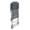 Crespo Chair AL/212 in Dark Grey