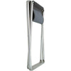 Crespo Stool/Footrest AL/302 in Dark Grey