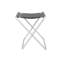 Crespo Stool/Footrest AL/302 Deluxe in Dark Grey