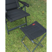 Crespo Stool/Footrest AP/302 Air Deluxe in Black
