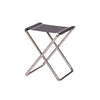 Crespo Stool/Footrest AL/301 in Dark Grey
