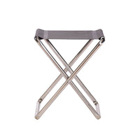 Crespo Stool/Footrest AL/301 in Dark Grey