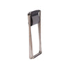 Crespo Stool/Footrest AL/301 in Dark Grey