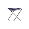 Crespo Stool/Footrest AL/301 in Dark Grey