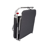 Crespo Lounger AL/363 Deluxe in Dark Grey