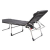 Crespo Lounger AL/363 Deluxe in Dark Grey
