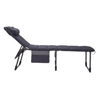 Crespo Lounger AP/363 Air Deluxe in Grey