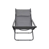 Crespo Lounger AP/262 Tex Comfort in Light Grey