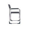 Crespo Chair AL/214 in Dark Grey