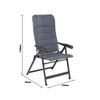 Crespo Chair AP/237 Air Deluxe in Grey