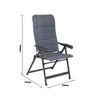 Crespo Chair AP/237 Air Deluxe in Grey