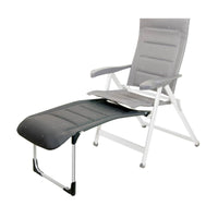 Crespo Footrest R/215 Deluxe in Dark Grey