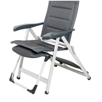 Crespo Footrest R/215 Deluxe in Dark Grey
