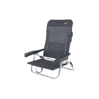 Crespo Beach Chair AL/221 in Dark Grey