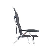 Crespo Beach Chair AL/221 in Dark Grey