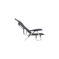 Crespo Beach Chair AL/221 in Dark Grey