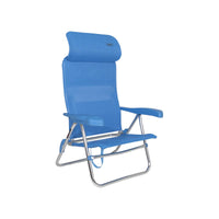 Crespo Beach Chair AL/205 Compact in Blue