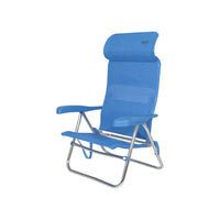 Crespo Beach Chair AL/205 Compact in Blue