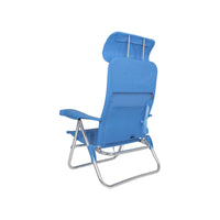 Crespo Beach Chair AL/205 Compact in Blue