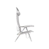 Crespo Beach Chair AL/205 Compact in Light Grey