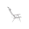 Crespo Beach Chair AL/205 Compact in Light Grey