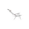 Crespo Beach Chair AL/205 Compact in Light Grey