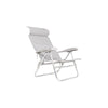 Crespo Beach Chair AL/205 Compact in Light Grey