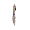 Crespo Beach Chair AL/205 Compact in Light Grey