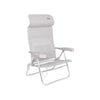 Crespo Beach Chair AL/205 Compact in Light Grey