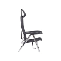 Crespo Beach Chair AL/205 Compact in Dark Grey