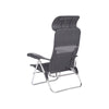 Crespo Beach Chair AL/205 Compact in Dark Grey