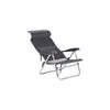 Crespo Beach Chair AL/205 Compact in Dark Grey