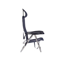 Crespo Beach Chair AL/205 Compact in Dark Blue