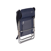 Crespo Beach Chair AL/205 Compact in Dark Blue