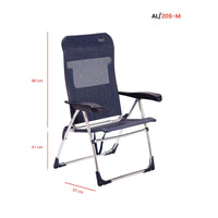 Crespo Beach Chair AL/206 in Dark Blue
