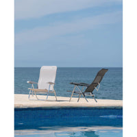 Crespo Beach Chair AL/223 in Light Grey