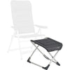 Crespo Footrest AL/231-DL-40 Deluxe in Dark Grey