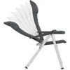 Crespo Reclining Chair AL/235-DL-40 Deluxe in Dark Grey (Small)