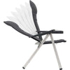 Crespo Reclining Chair AL/237-DL-40 Deluxe in Dark Grey (Medium)