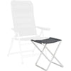 Crespo Stool/Footrest AL/302-DL-40 Deluxe in Dark Grey