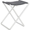 Crespo Stool/Footrest AL/302-DL-40 Deluxe in Dark Grey