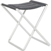 Crespo Stool/Footrest AL/302-DL-40 Deluxe in Dark Grey