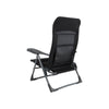 Crespo Beach Chair AP/205 Air Deluxe in Black