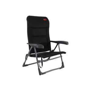 Crespo Beach Chair AP/205 Air Deluxe in Black