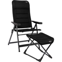 Crespo Footrest AP/231 Air Deluxe in Black (2025 Model)