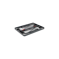 Crespo Table AP/245-M-89 in Black (80 x 60cm)