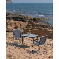 Crespo Table AP/245-M-89 in Black (80 x 60cm)